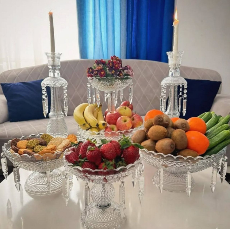 سرویس۶ تیکه باکارا طرح الماس